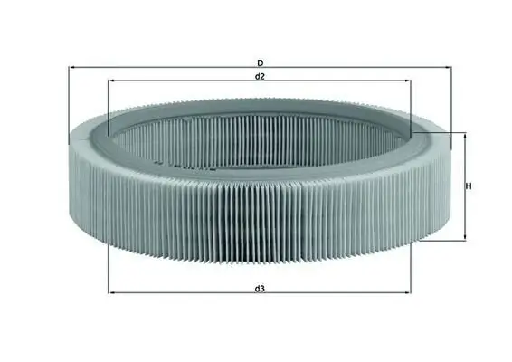 Luftfilter MAHLE LX 317