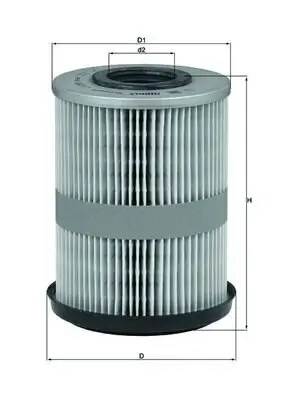 Luftfilter MAHLE LX 293 Bild Luftfilter MAHLE LX 293