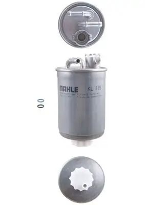Kraftstofffilter MAHLE KL 476D Bild Kraftstofffilter MAHLE KL 476D
