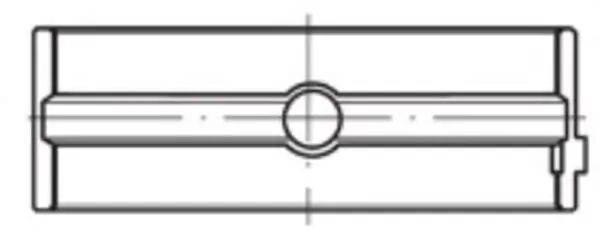 Kurbelwellenlagerschale MAHLE 099 HL 10199 100