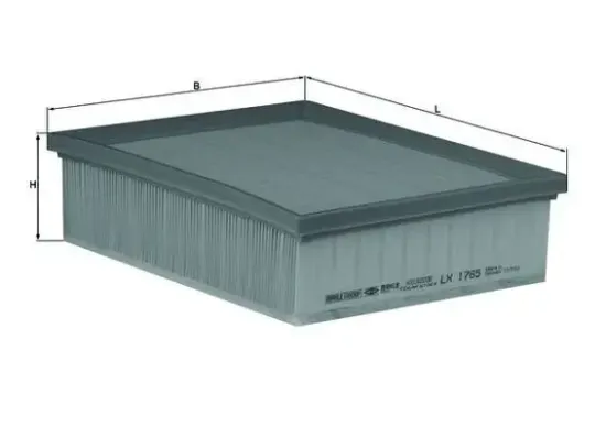 Luftfilter MAHLE LX 1765 Bild Luftfilter MAHLE LX 1765