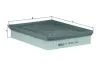 Luftfilter MAHLE LX 2048 Bild Luftfilter MAHLE LX 2048