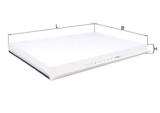 Filter, Innenraumluft MAHLE LA 81 Bild Filter, Innenraumluft MAHLE LA 81