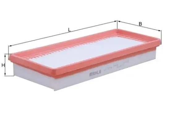 Luftfilter MAHLE LX 2034 Bild Luftfilter MAHLE LX 2034