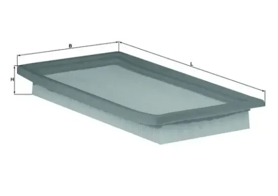 Luftfilter MAHLE LX 480 Bild Luftfilter MAHLE LX 480