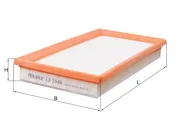 Luftfilter MAHLE LX 3148