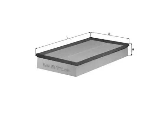 Luftfilter MAHLE LX 637 Bild Luftfilter MAHLE LX 637