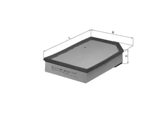 Luftfilter MAHLE LX 868 Bild Luftfilter MAHLE LX 868