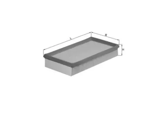 Luftfilter MAHLE LX 993 Bild Luftfilter MAHLE LX 993