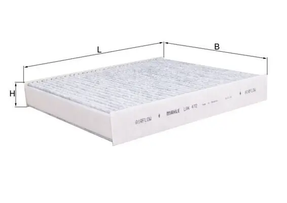 Filter, Innenraumluft MAHLE LAK 472