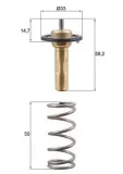 Thermostat, Kühlmittel MAHLE TX 265 89D