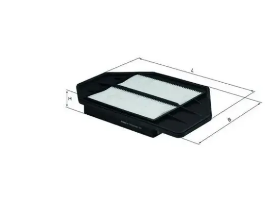 Luftfilter MAHLE LX 1742 Bild Luftfilter MAHLE LX 1742