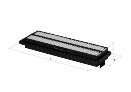 Luftfilter MAHLE LX 1947 Bild Luftfilter MAHLE LX 1947