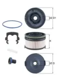 Kraftstofffilter MAHLE KX 568KIT