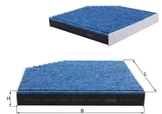 Filter, Innenraumluft MAHLE LAO 667 Bild Filter, Innenraumluft MAHLE LAO 667