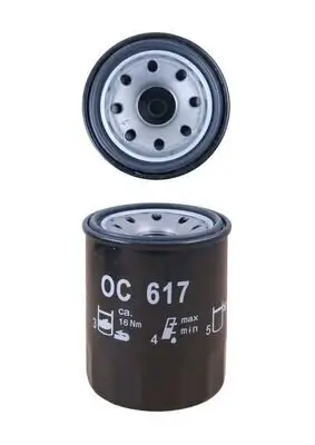 Ölfilter MAHLE OC 617 Bild Ölfilter MAHLE OC 617
