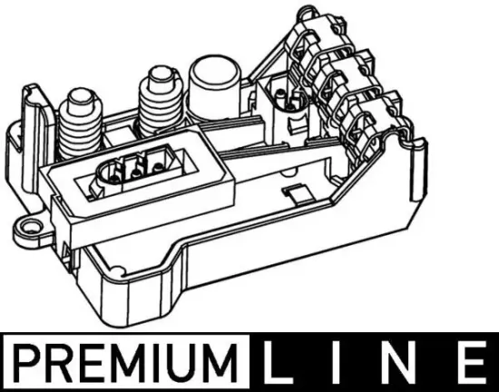 Regler, Innenraumgebläse MAHLE ABR 30 000P Bild Regler, Innenraumgebläse MAHLE ABR 30 000P