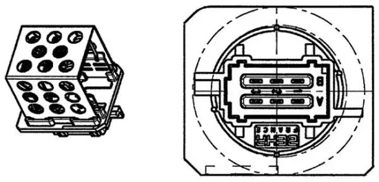 Widerstand, Innenraumgebläse MAHLE ABR 92 000P Bild Widerstand, Innenraumgebläse MAHLE ABR 92 000P
