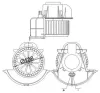 Innenraumgebläse 12 V MAHLE AB 113 000S