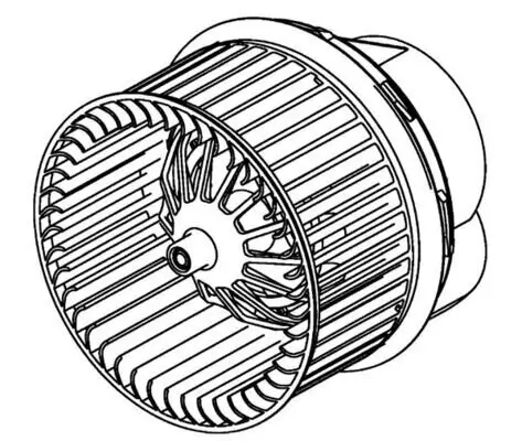 Innenraumgebläse 12 V MAHLE AB 265 000P Bild Innenraumgebläse 12 V MAHLE AB 265 000P