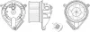 Innenraumgebläse 12 V MAHLE AB 272 000S