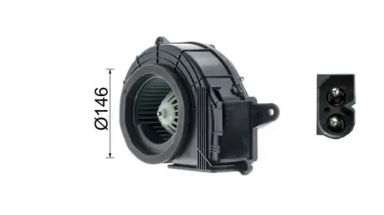 Innenraumgebläse 12 V hinten MAHLE AB 27 000P Bild Innenraumgebläse 12 V hinten MAHLE AB 27 000P