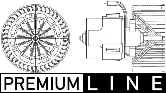 Innenraumgebläse 12 V MAHLE AB 30 000P Bild Innenraumgebläse 12 V MAHLE AB 30 000P