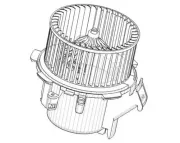 Innenraumgebläse 12 V MAHLE AB 41 000P