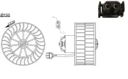 Innenraumgebläse 12 V MAHLE AB 44 000S