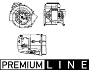 Innenraumgebläse 12 V MAHLE AB 62 000P