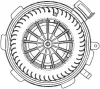 Innenraumgebläse 12 V vorne MAHLE AB 89 000P Bild Innenraumgebläse 12 V vorne MAHLE AB 89 000P