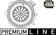Innenraumgebläse 12 V vorne MAHLE AB 89 000P