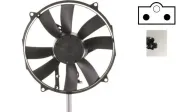 Lüfter, Klimakondensator 12 V links MAHLE ACF 4 000S