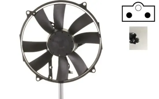 Lüfter, Klimakondensator 12 V links MAHLE ACF 4 000S Bild Lüfter, Klimakondensator 12 V links MAHLE ACF 4 000S
