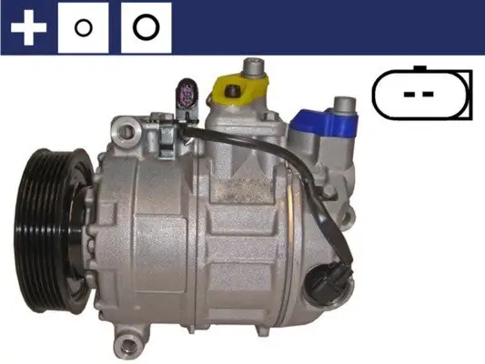 Kompressor, Klimaanlage 12 V MAHLE ACP 110 000S