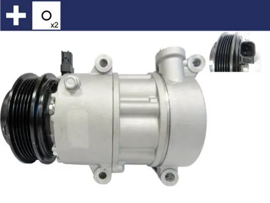 Kompressor, Klimaanlage 12 V MAHLE ACP 1182 000S Bild Kompressor, Klimaanlage 12 V MAHLE ACP 1182 000S