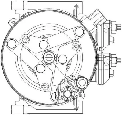 Kompressor, Klimaanlage 12 V MAHLE ACP 310 000P Bild Kompressor, Klimaanlage 12 V MAHLE ACP 310 000P