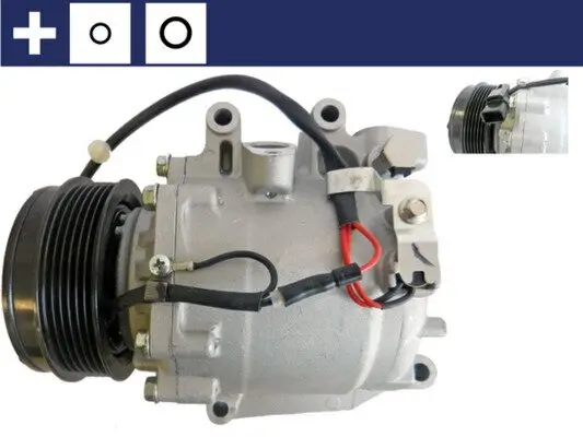 Kompressor, Klimaanlage 12 V MAHLE ACP 579 000S Bild Kompressor, Klimaanlage 12 V MAHLE ACP 579 000S