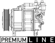 Kompressor, Klimaanlage 12 V MAHLE ACP 600 000P