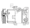 Kompressor, Klimaanlage 12 V MAHLE ACP 631 000P Bild Kompressor, Klimaanlage 12 V MAHLE ACP 631 000P