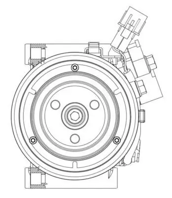 Kompressor, Klimaanlage 12 V MAHLE ACP 632 000P Bild Kompressor, Klimaanlage 12 V MAHLE ACP 632 000P