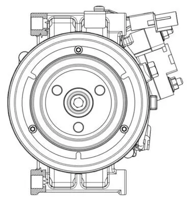 Kompressor, Klimaanlage 12 V MAHLE ACP 637 000P Bild Kompressor, Klimaanlage 12 V MAHLE ACP 637 000P