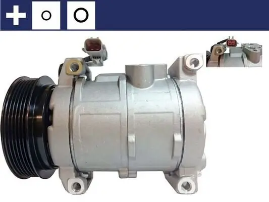 Kompressor, Klimaanlage 12 V MAHLE ACP 697 000S