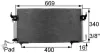 Kondensator, Klimaanlage MAHLE AC 206 000S