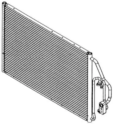 Kondensator, Klimaanlage MAHLE AC 335 000S Bild Kondensator, Klimaanlage MAHLE AC 335 000S