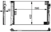 Kondensator, Klimaanlage MAHLE AC 344 000P Bild Kondensator, Klimaanlage MAHLE AC 344 000P