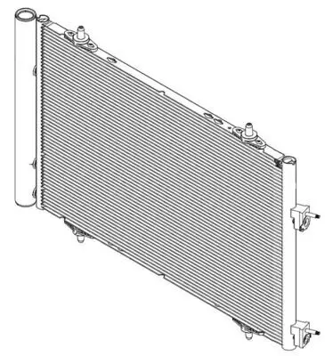 Kondensator, Klimaanlage MAHLE AC 40 000P Bild Kondensator, Klimaanlage MAHLE AC 40 000P