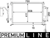 Kondensator, Klimaanlage MAHLE AC 411 000P Bild Kondensator, Klimaanlage MAHLE AC 411 000P