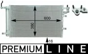 Kondensator, Klimaanlage MAHLE AC 430 000P