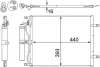 Kondensator, Klimaanlage MAHLE AC 443 000S